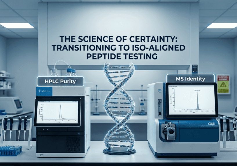 HPLC Peptide Purity Testing Graph